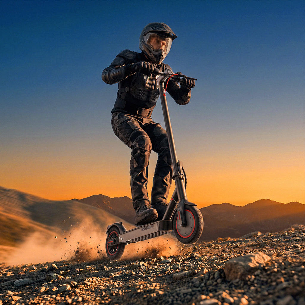 HopCycle Electric Scooters - Electric Scooter Adults, 1000W Motor, 25MPH, 28 Miles Range, 10" Pneumatic Tires, Dual Brakes, Rear Suspension, APP Control, Foldable Commuter E Scooter